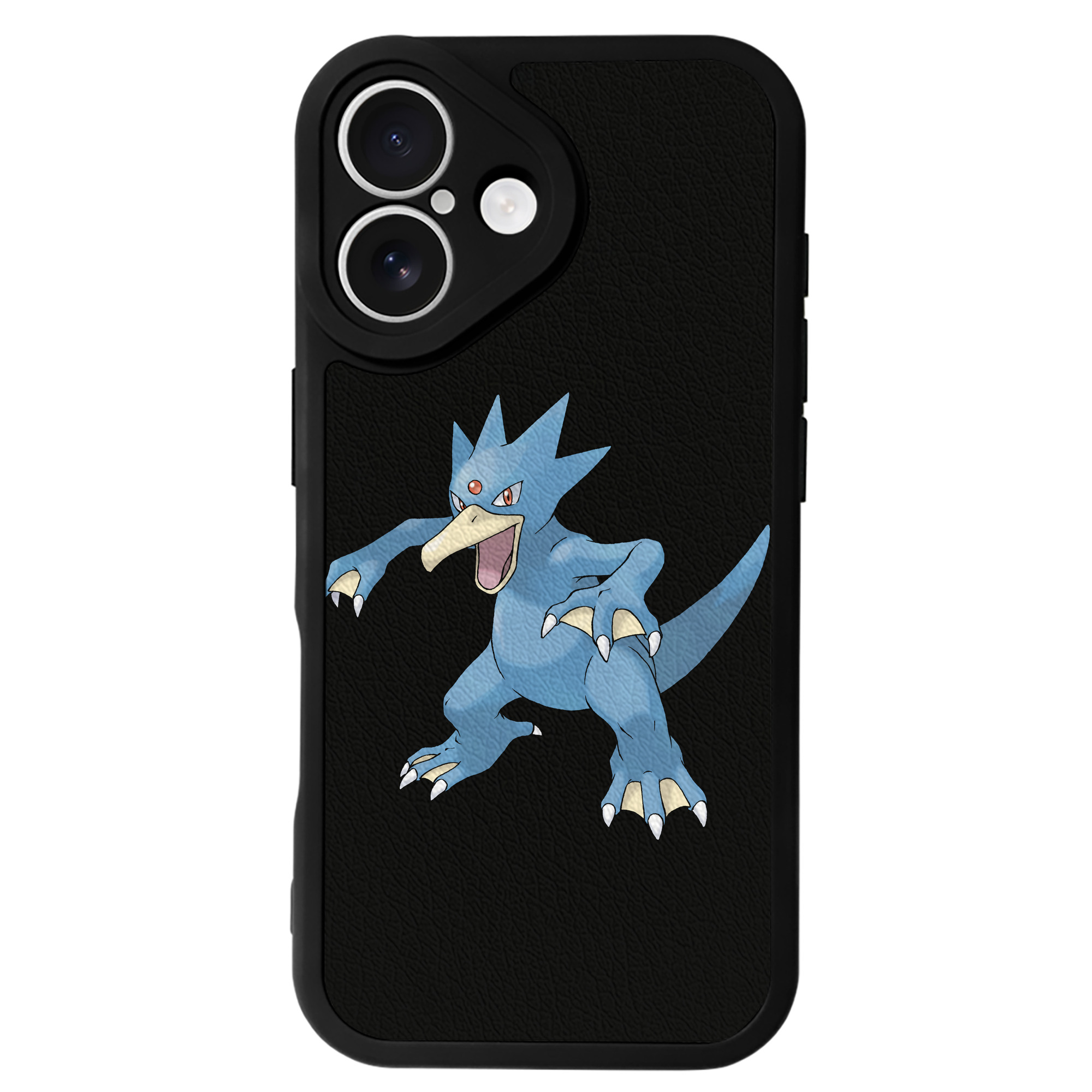 （画像用） ポケットモンスター Pokémon 【iPhone 16シリーズ対応】シリコンスマホケース（レザー調） 材質：シリコン